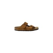 Birkenstock Läder Dam Sandaler Vår/Sommar Kollektion Brown, Dam