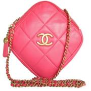 Chanel Vintage Pre-owned Laeder axelremsvskor Pink, Dam