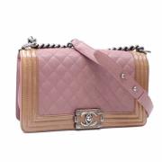 Chanel Vintage Pre-owned Laeder chanel-vskor Pink, Dam