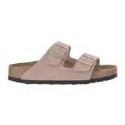 Birkenstock Rosa mockasiner med korksula Pink, Dam