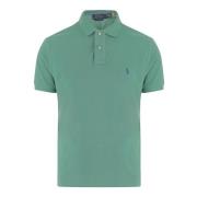 Polo Ralph Lauren Bomull Klassisk Polo Skjorta Grön Green, Herr