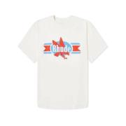 Rhude Chevron Eagle Tee Beige, Herr