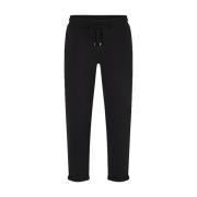 Juvia Casual Fit Sweatpants med uppvik design Black, Dam