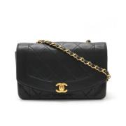 Chanel Vintage Pre-owned Laeder chanel-vskor Black, Dam