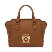 Love Moschino Stilfull kamel handväska av Jc4126Pp1Mlj0201 Brown, Dam