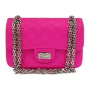 Chanel Vintage Pre-owned Tyg chanel-vskor Pink, Dam