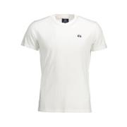 La Martina Stiligt T-shirt med brodyr White, Herr