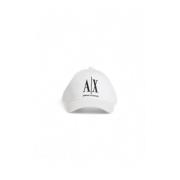 Armani Exchange Visir i bomull White, Herr