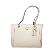 Guess Beige Handväska med Polyeten Material Beige, Dam