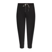 Emporio Armani Sweatpants med logotyp Black, Herr