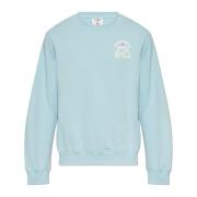 Casablanca Tryckt sweatshirt Blue, Herr