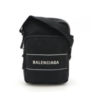 Balenciaga Vintage Pre-owned Canvas crossbodyvskor Black, Dam