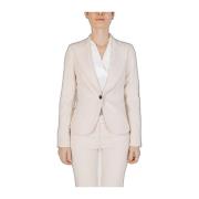 Rinascimento Vår/Sommar Damkostym &amp; Blazer Beige, Dam