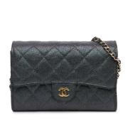 Chanel Vintage Pre-owned Laeder plnbcker Black, Dam