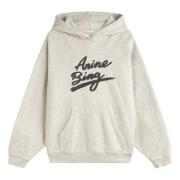 Anine Bing Harvey Sweatshirt Signature Beige, Dam