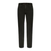 Emporio Armani Straight leg jeans Black, Herr