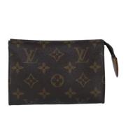 Louis Vuitton Vintage Pre-owned Canvas kuvertvskor Brown, Dam