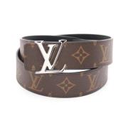 Louis Vuitton Vintage Pre-owned Laeder skrp Brown, Dam