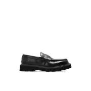 Kenzo Läder loafers skor Black, Herr