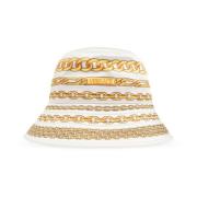 Versace Hatt med skattetryck Beige, Dam