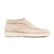 Santoni Puderrosa mockaslippers Beige, Dam