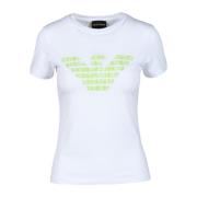 Emporio Armani Tshirt White, Dam