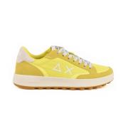 Sun68 Casual Sneakers med Gummisula Yellow, Herr