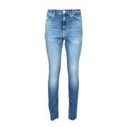 Tommy Jeans Skinny Jeans Blue, Dam