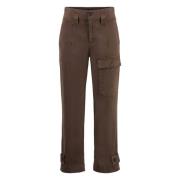 Pinko Trousers Brown, Dam