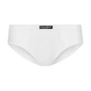 Dolce & Gabbana Vit Brando Slip - Bekvämt och Flexibelt Underkläder Wh...