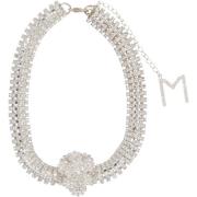 Magda Butrym Silver Kristall Choker Gray, Dam