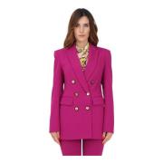 PINKO Blazerjacka Purple, Dam