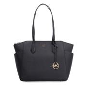 Michael Kors Marilyn Läder Tote Black, Dam