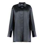 Patou Återvunnen Shirtdress Black, Dam