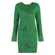 Givenchy Floral Jacquard Mini Dress Green, Dam