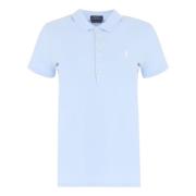 Polo Ralph Lauren Stretch bomull piké polotröja Blue, Dam