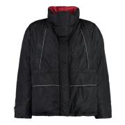 Balenciaga Oversize Vinterjacka med Dun Black, Herr