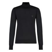 Versace Knitwear Black, Herr