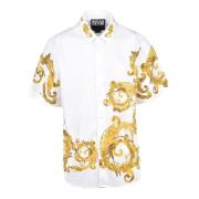 Versace Jeans Couture Bomullsskjorta White, Herr