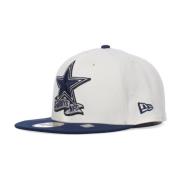 New Era Dallas Cowboys Platt Skärm Keps White, Herr