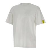 Iceberg Tecknad Broderad Vit T-shirt White, Herr