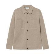 Les Deux Milano Overshirt i Fisher-stil Beige, Herr