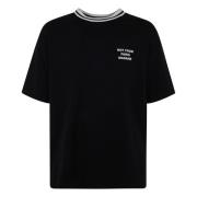 Drole de Monsieur Sport Slogan T-Shirt Black, Herr