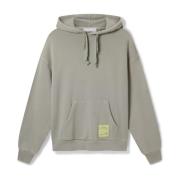 Axel Arigato Patch Washed Hoodie Green, Herr