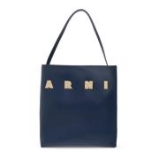 Marni Shopper väska Blue, Dam