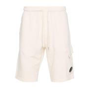 C.P. Company Linsskjorts med detaljer Beige, Herr