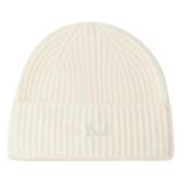 MC2 Saint Barth Stickad mössa stretch i moss-stil Beige, Dam