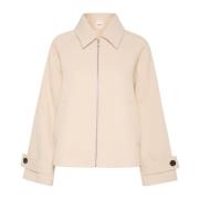 Soaked in Luxury Stilren Ilvy Jacka i Havre Beige, Dam