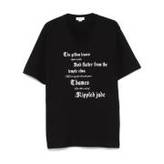 Alexander McQueen Svart Crew Neck T-shirts och Polos Black, Herr