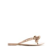 Valentino Garavani Puderrosa Rockstud Sandaler Pink, Dam